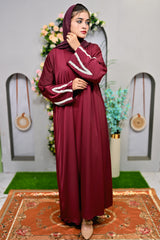 Ruby Elegance Abaya