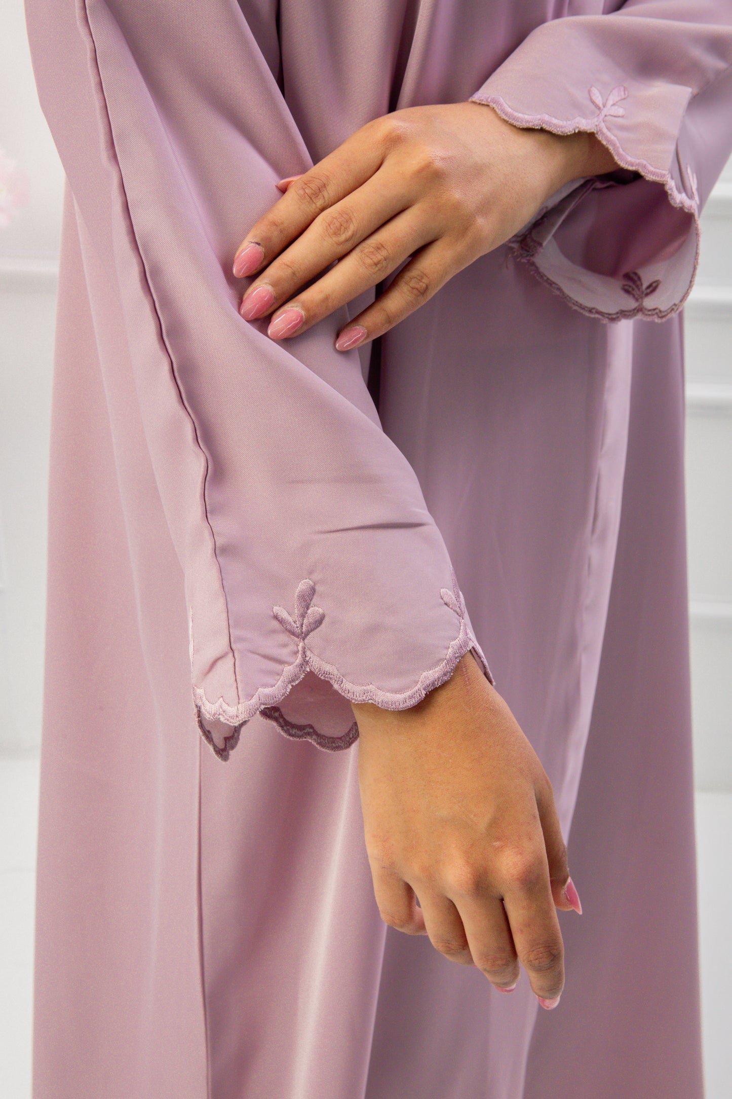 Rose Dusk Abaya