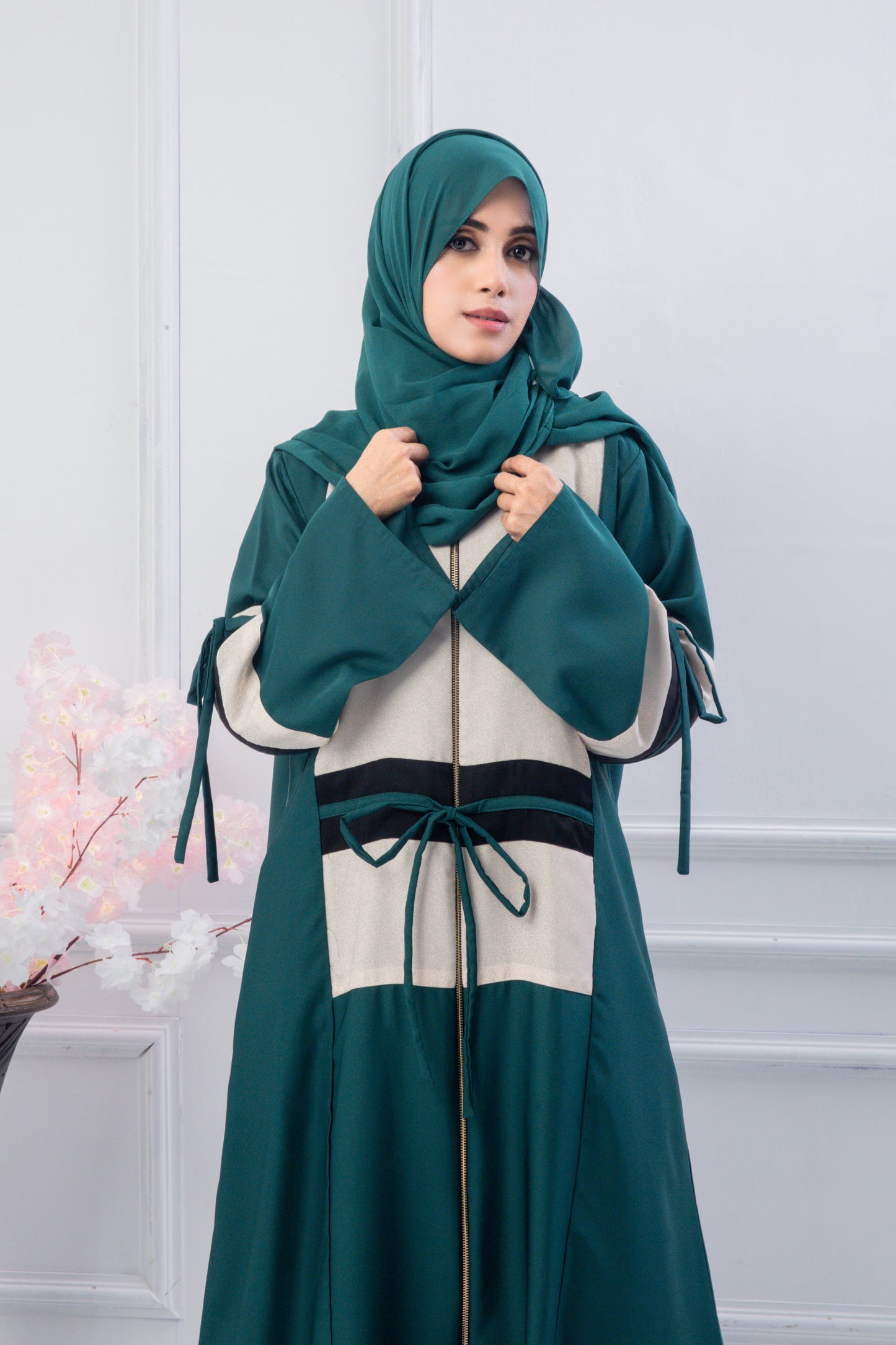 Classic Luxe Abaya With Hijab