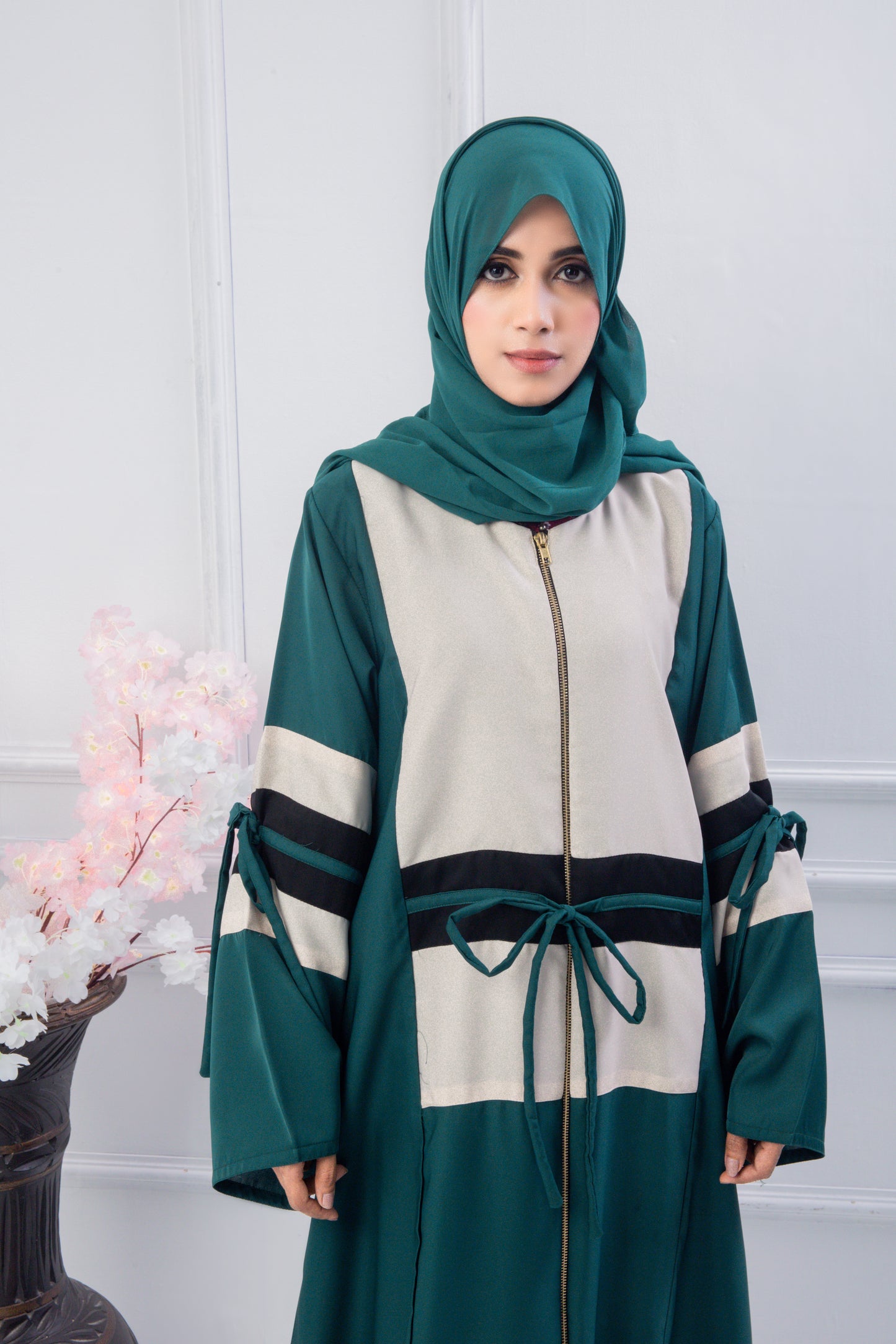 Classic Luxe Abaya With Hijab