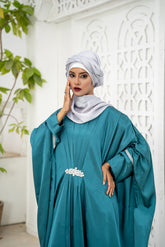 Emerald Grace Silk Kaftan