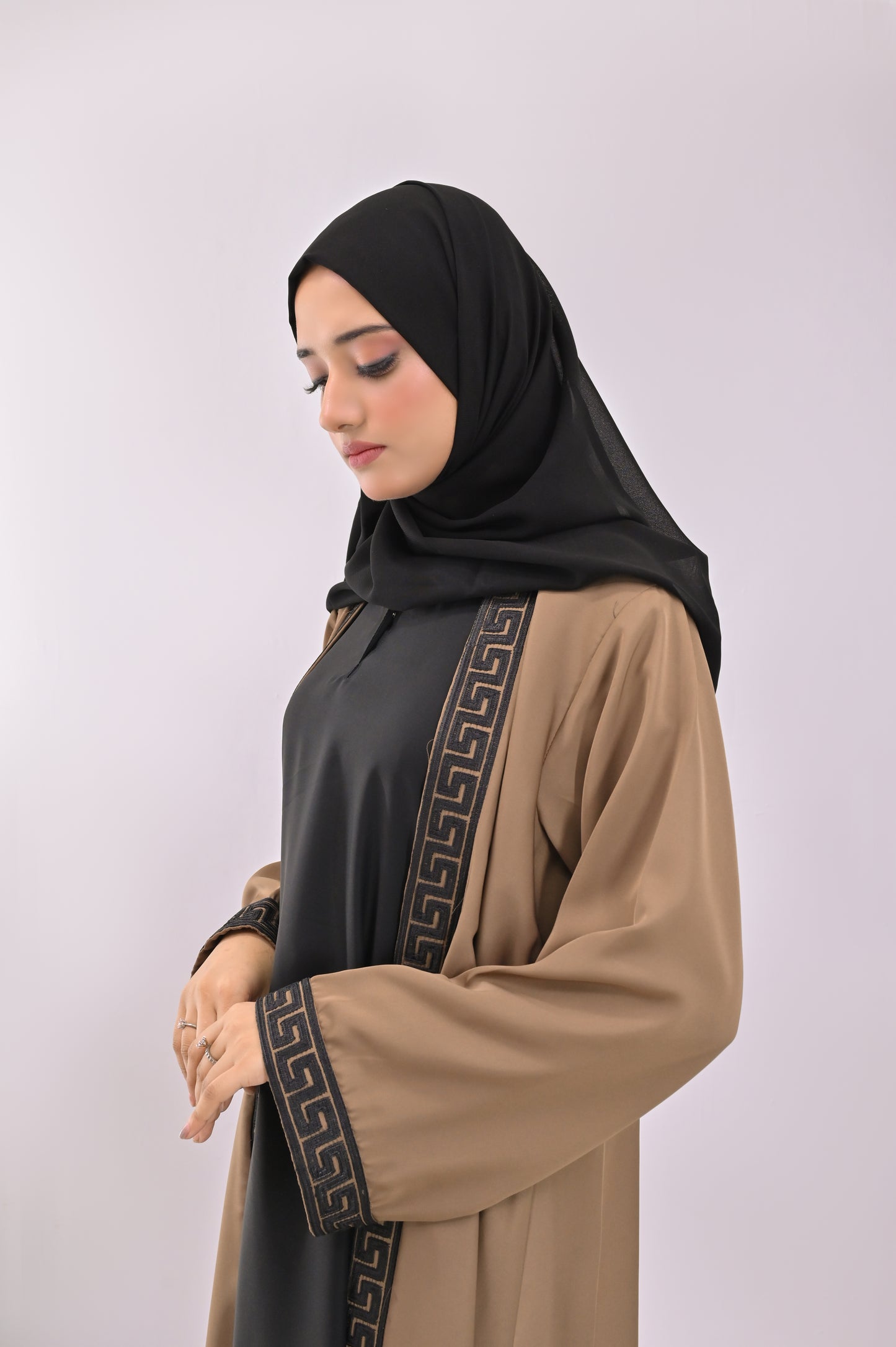 Yusra Abaya with Hijab