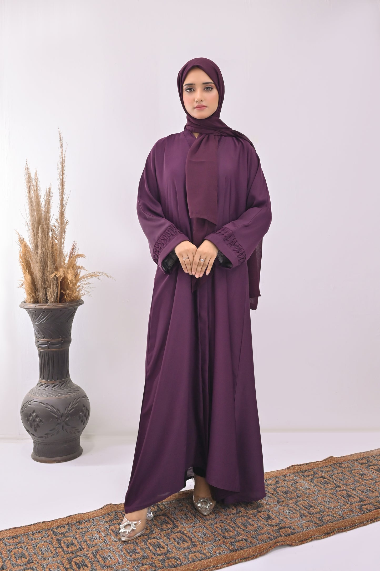 Midha Abaya with Hijab