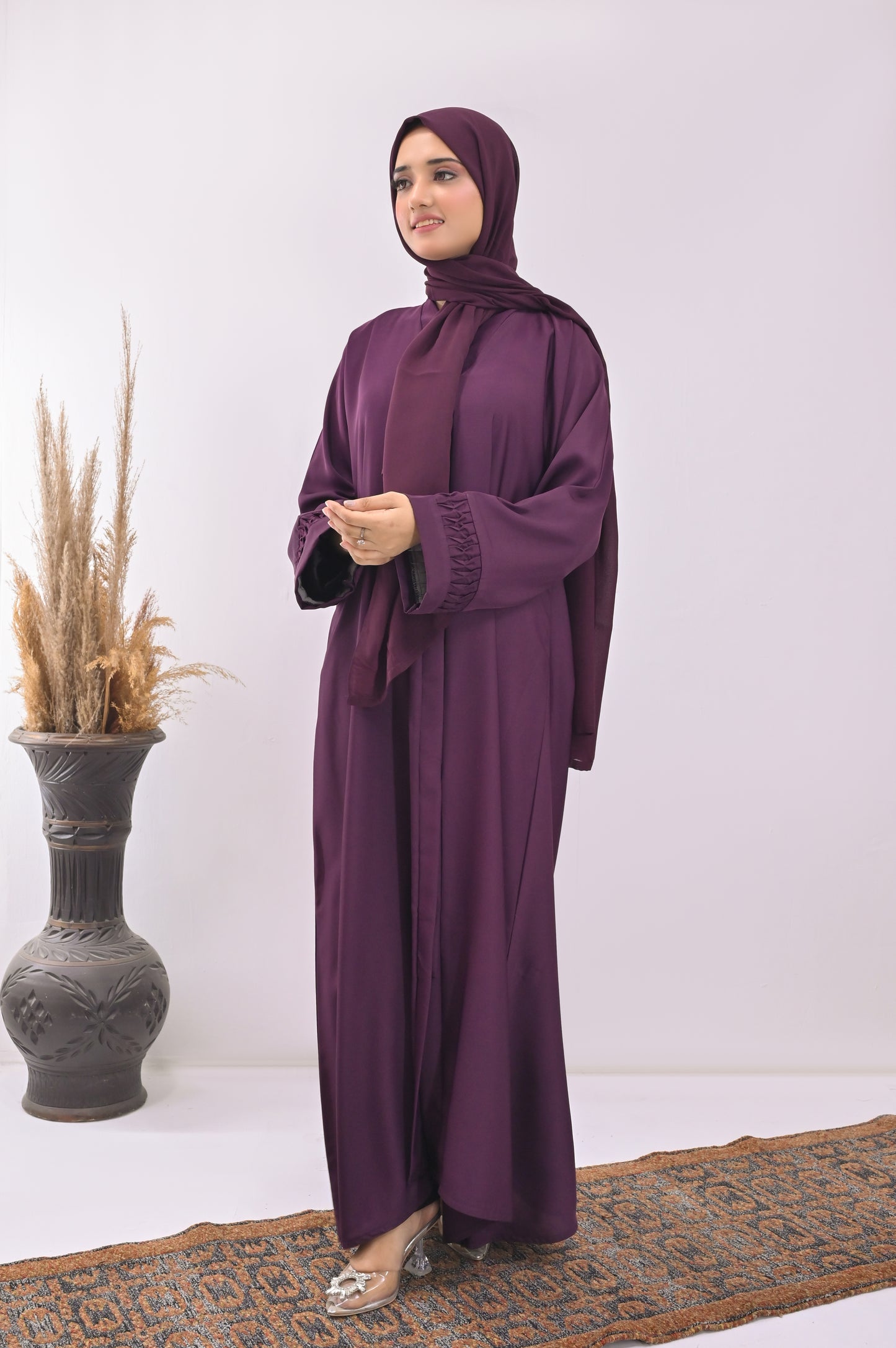 Midha Abaya with Hijab