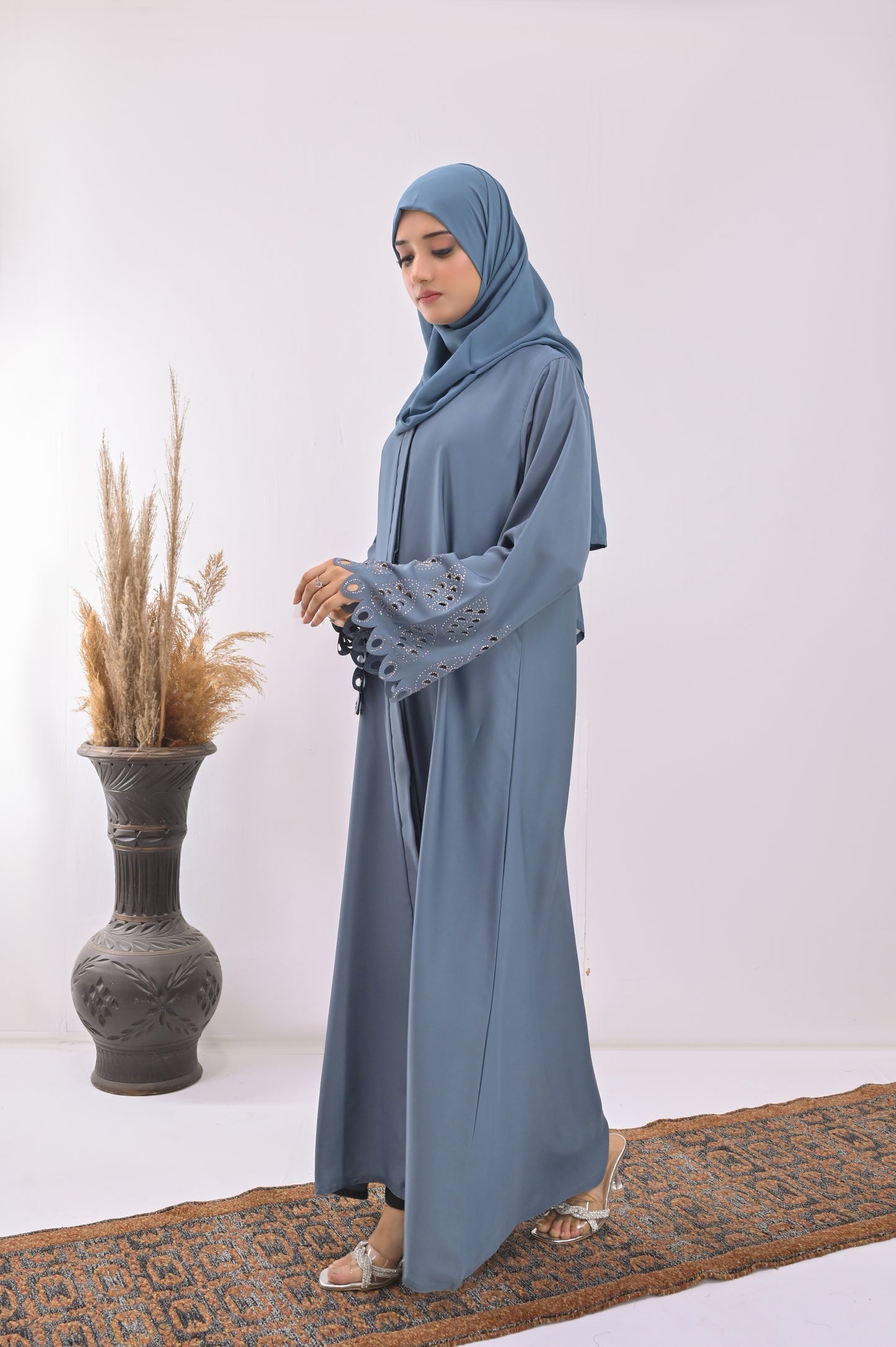 Uzma Abaya with Hijab