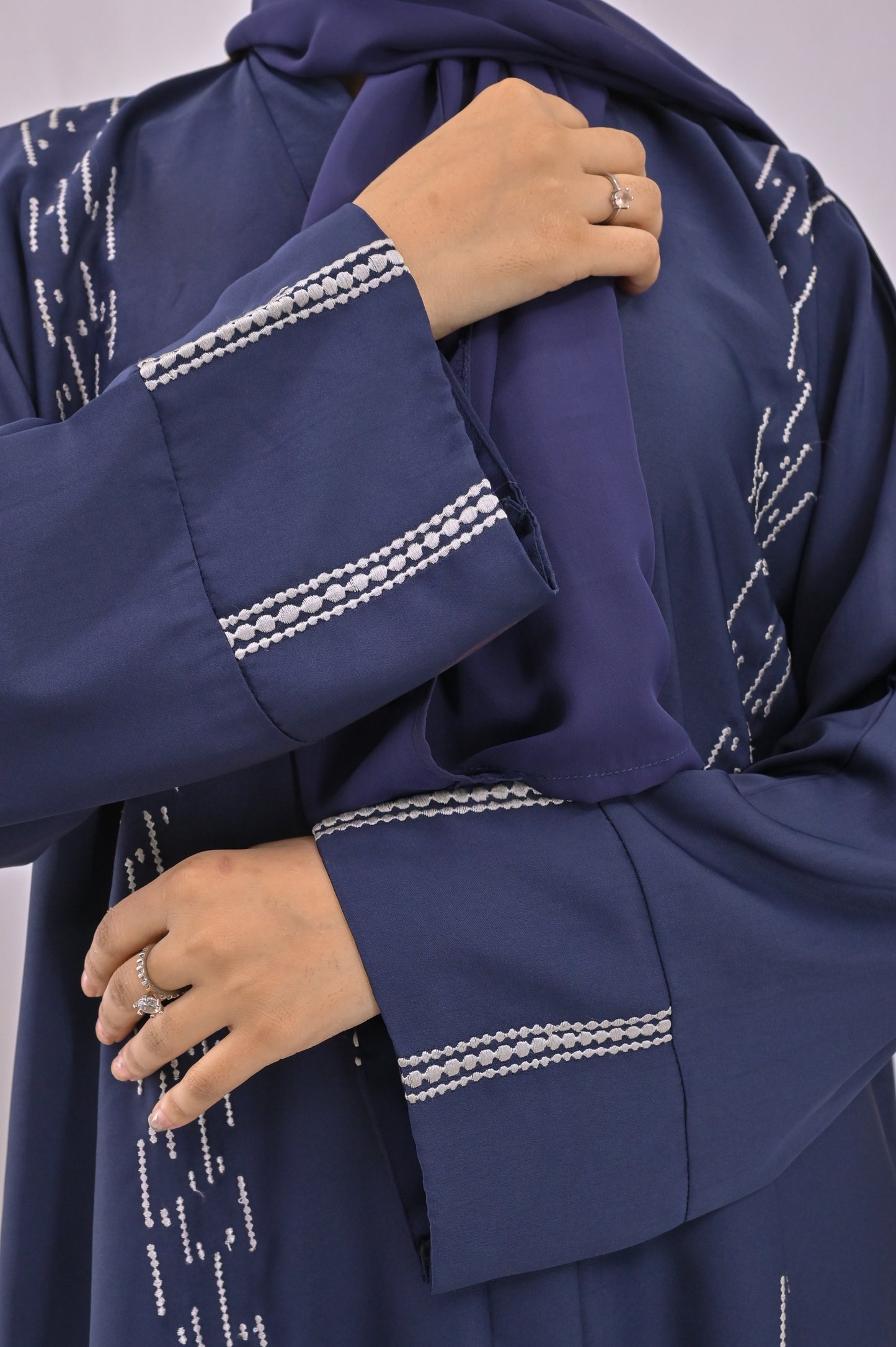 Anya Abaya with hijab