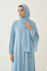 Calm Sky Classic Abaya