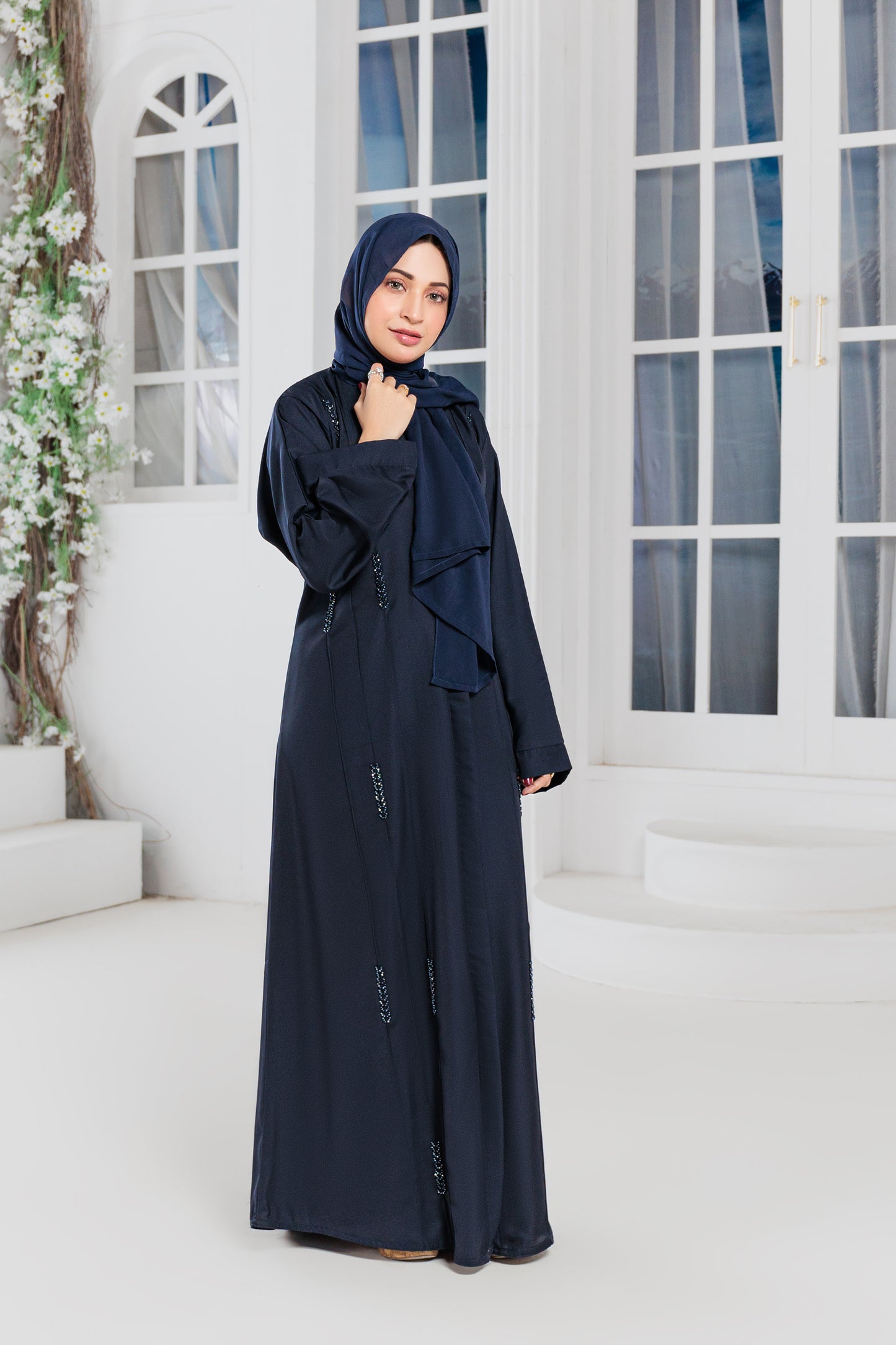 Asra Abaya with Hijab