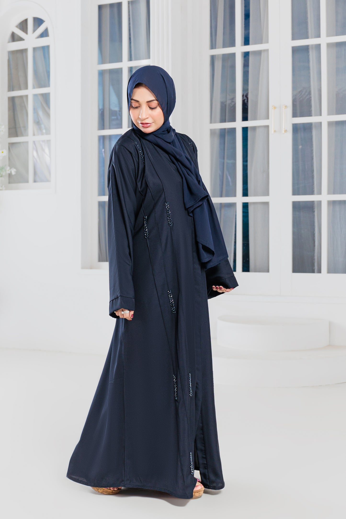 Asra Abaya with Hijab