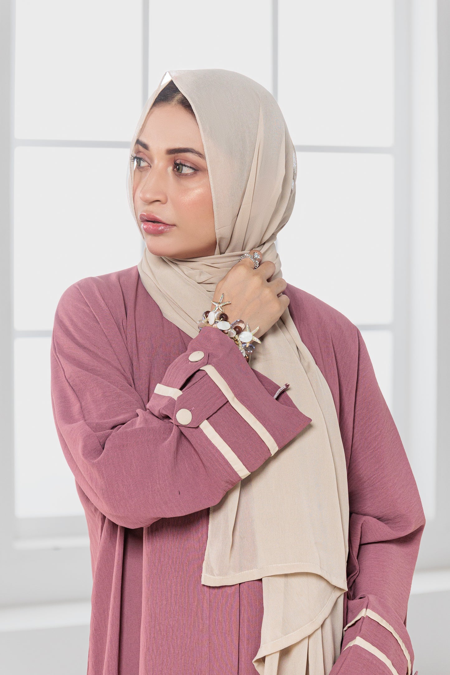 Fariha Abaya with Hijab