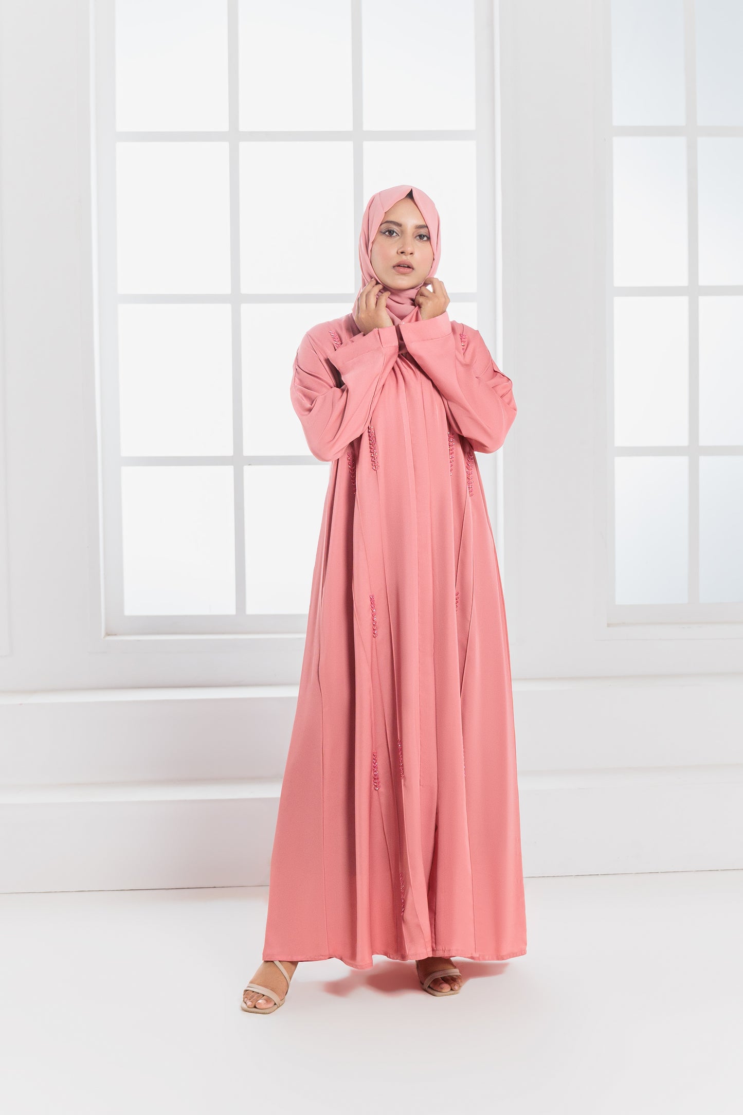 Najla Abaya with Hijab