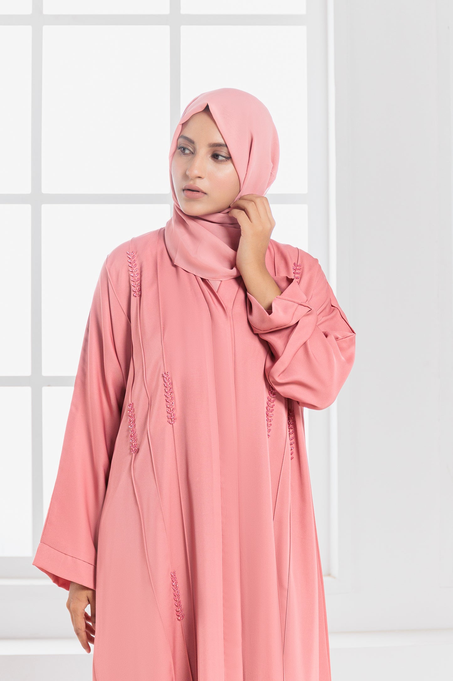 Najla Abaya with Hijab