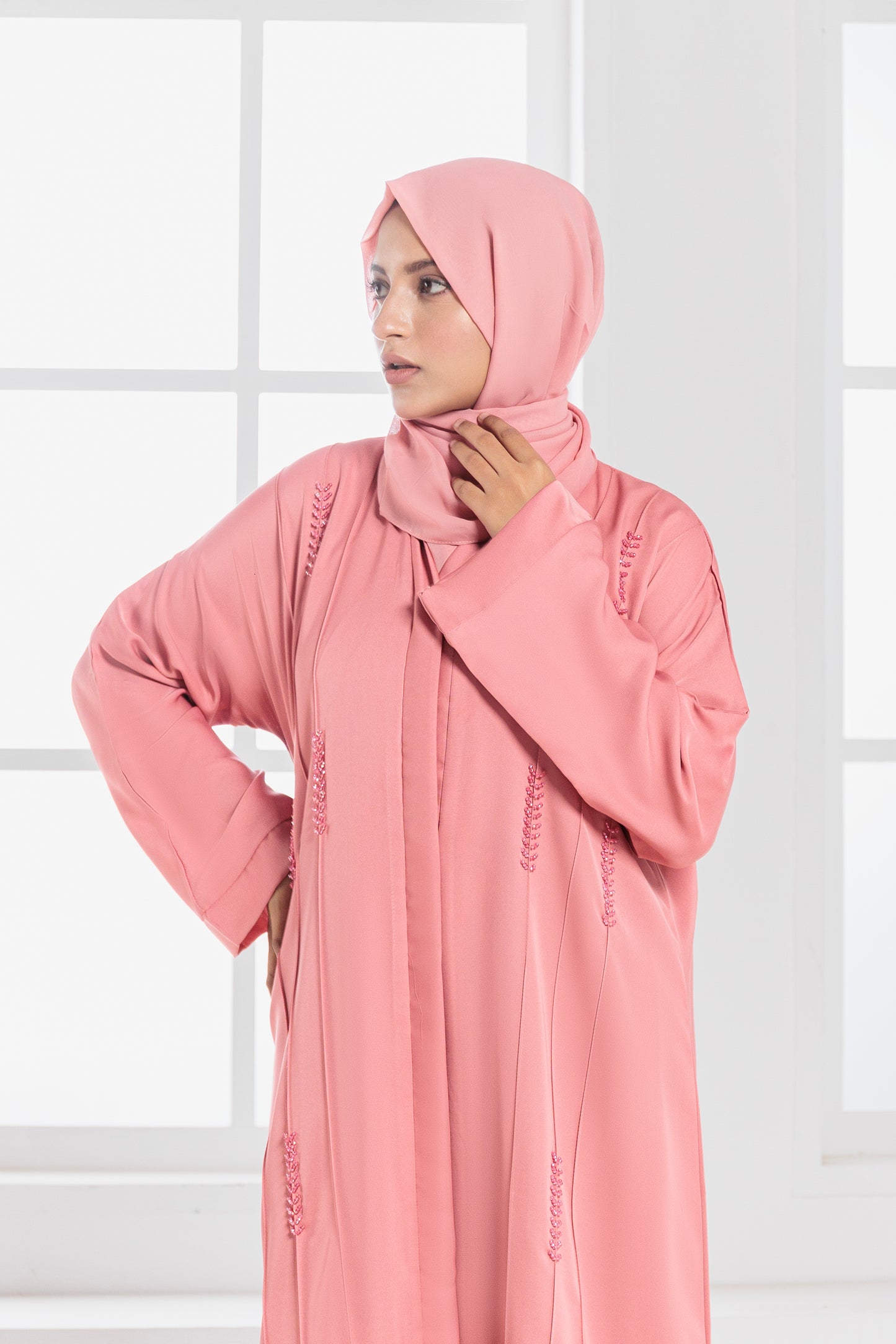 Najla Abaya with Hijab