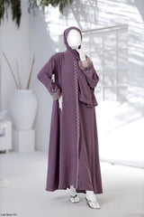 Antique Rose Abaya