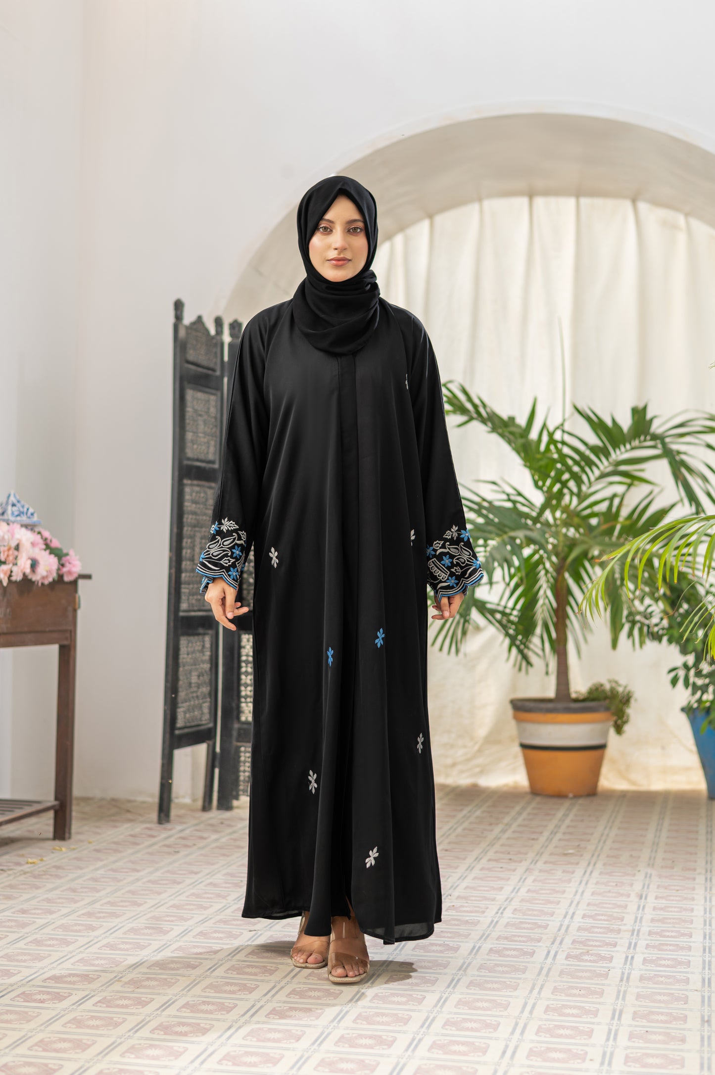 MEMONA ABAYA WITH HIJAB