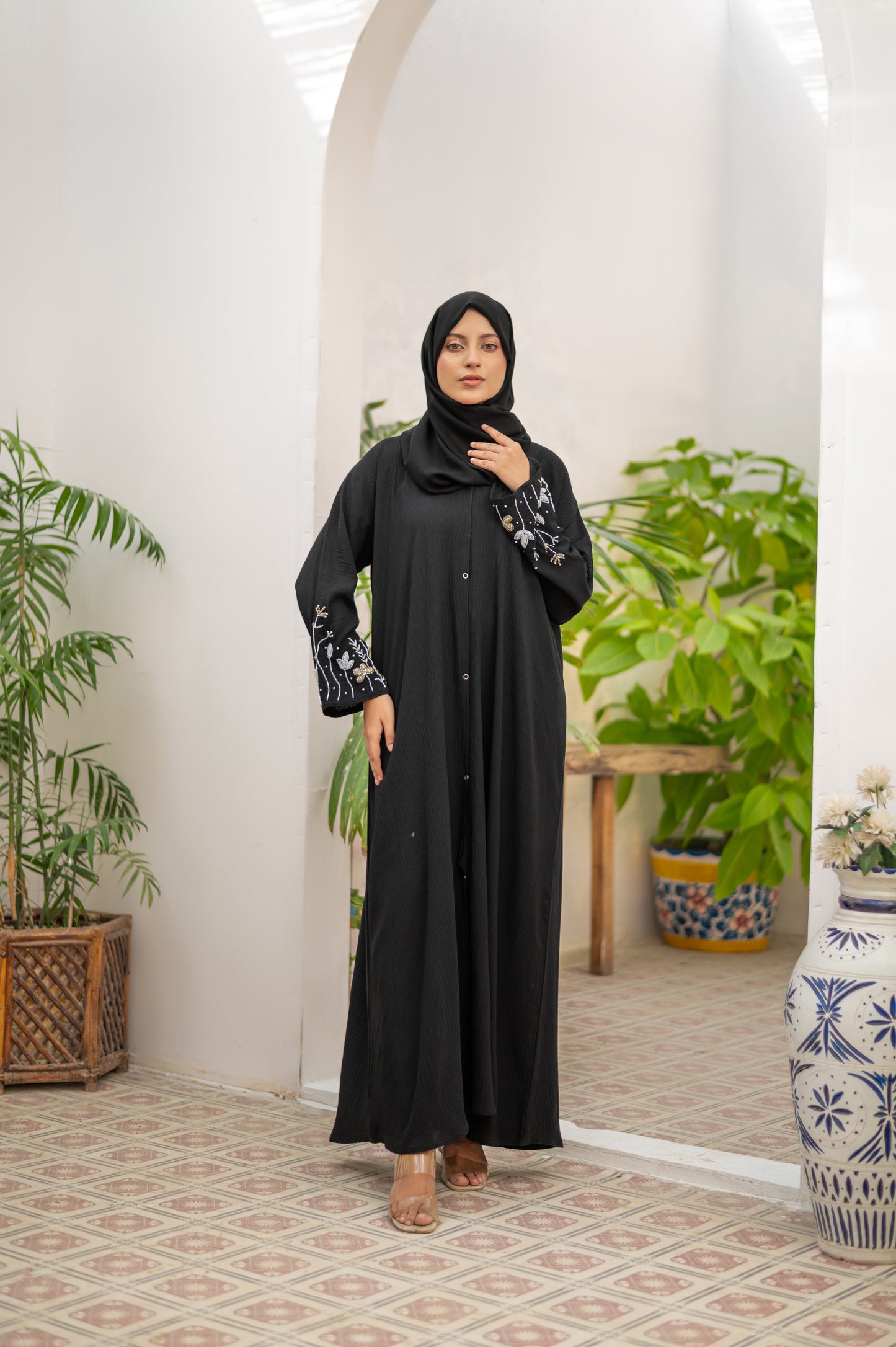 NOOR-E-ZAR ABAYA WITH HIJAB