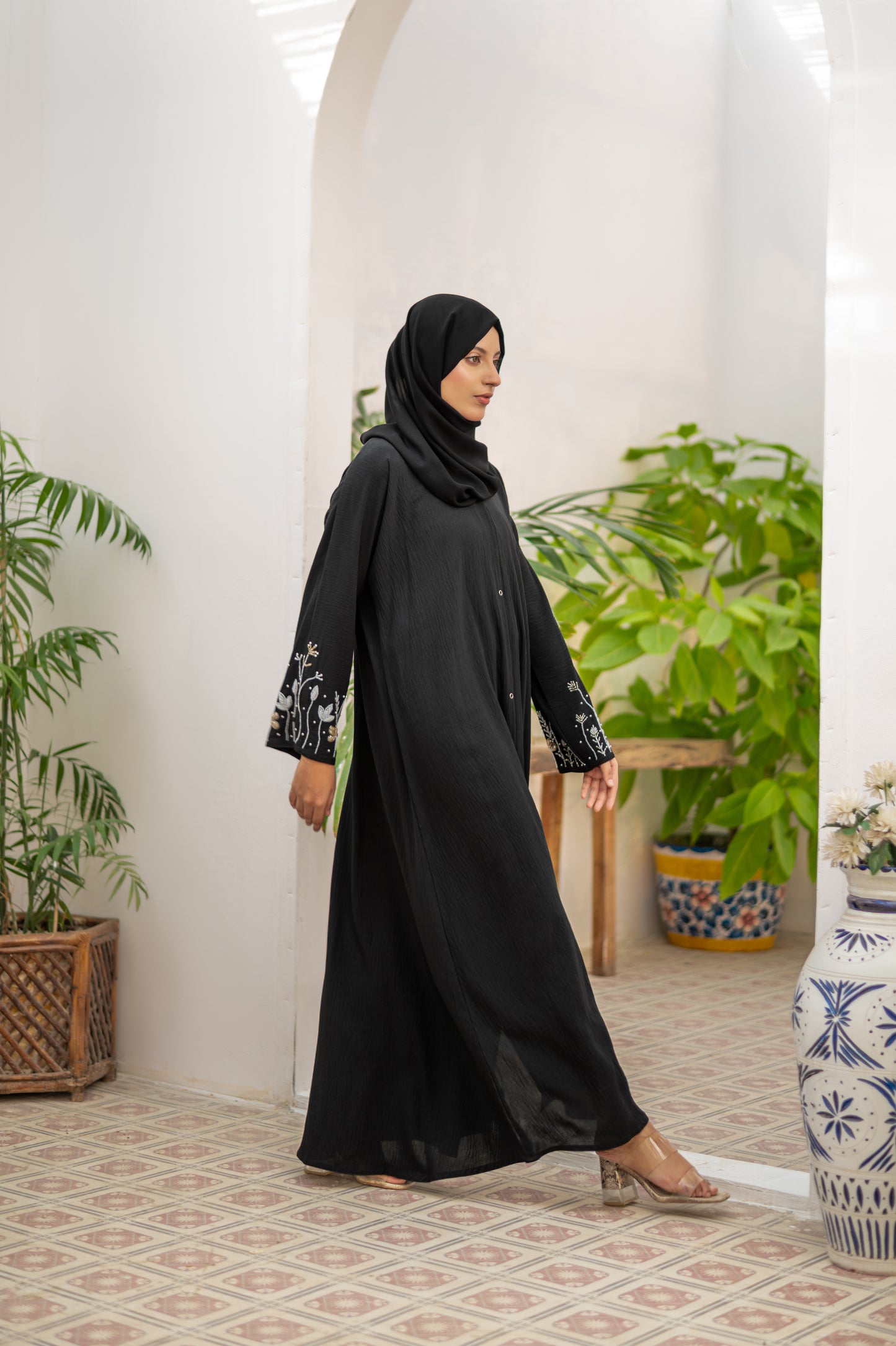 NOOR-E-ZAR ABAYA WITH HIJAB