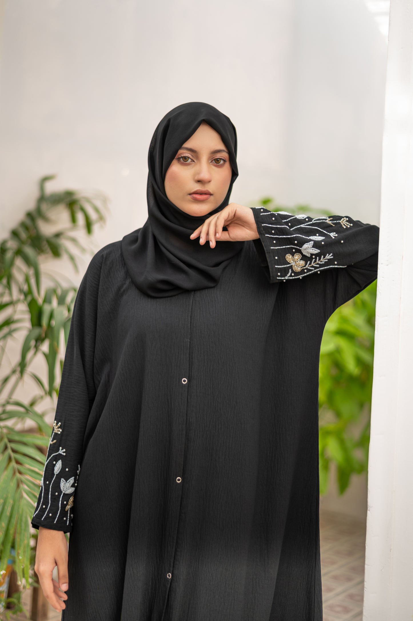 NOOR-E-ZAR ABAYA WITH HIJAB