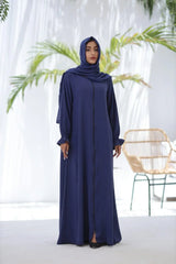 Amina Luxe Abaya With Hijab