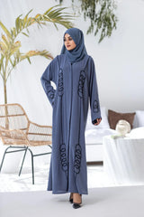 Sapphire Elegance Abaya with Hijab