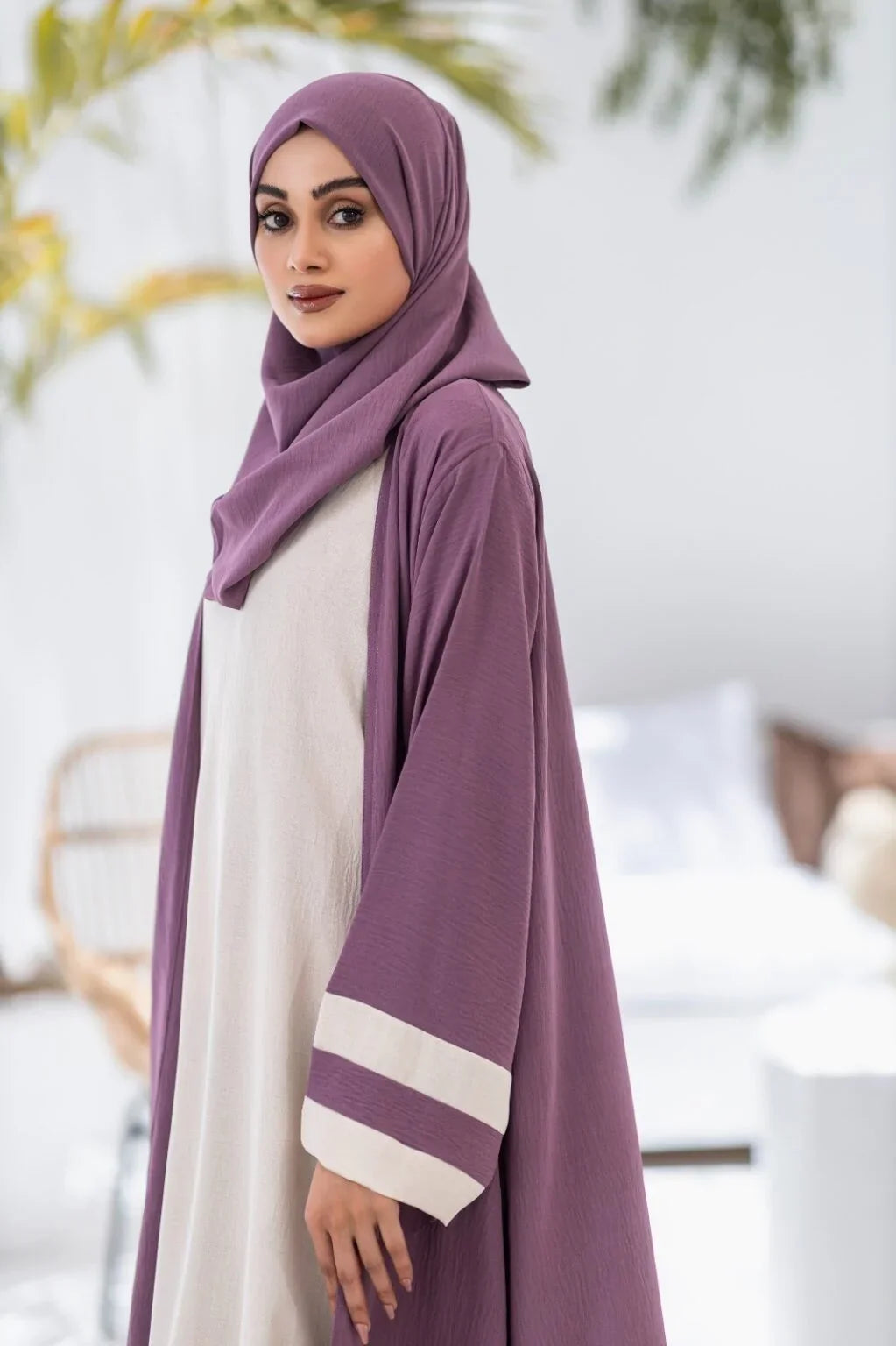 Abaya Al-Ruqayyah with Hijab