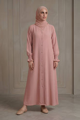Petal Abaya With Hijab