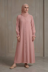 Petal Abaya With Hijab