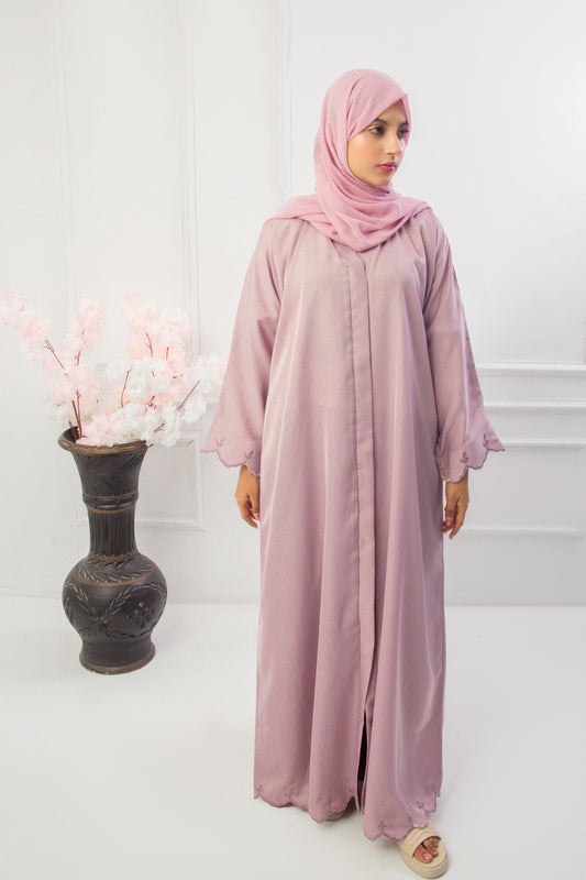 Rose Dusk Abaya