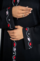 Rumaisa Embroidered Abaya