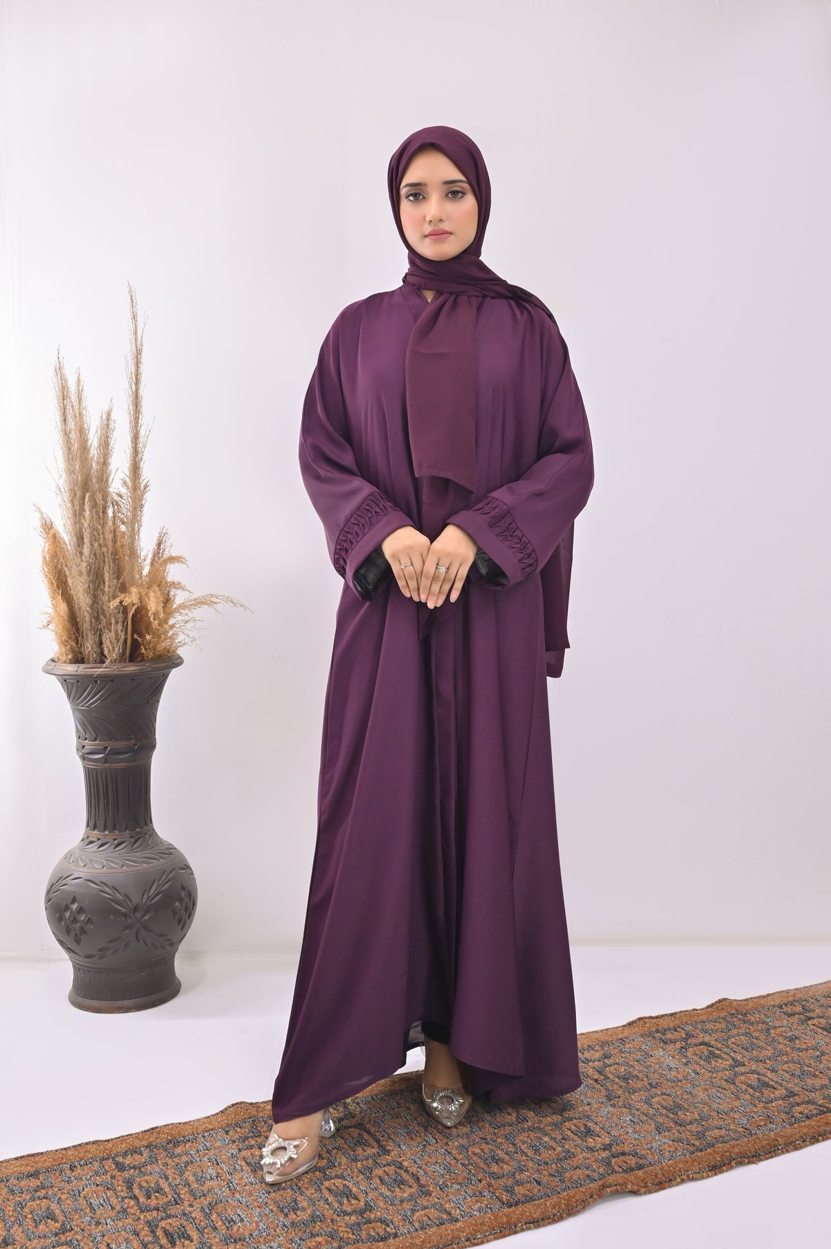 Midha Abaya with Hijab