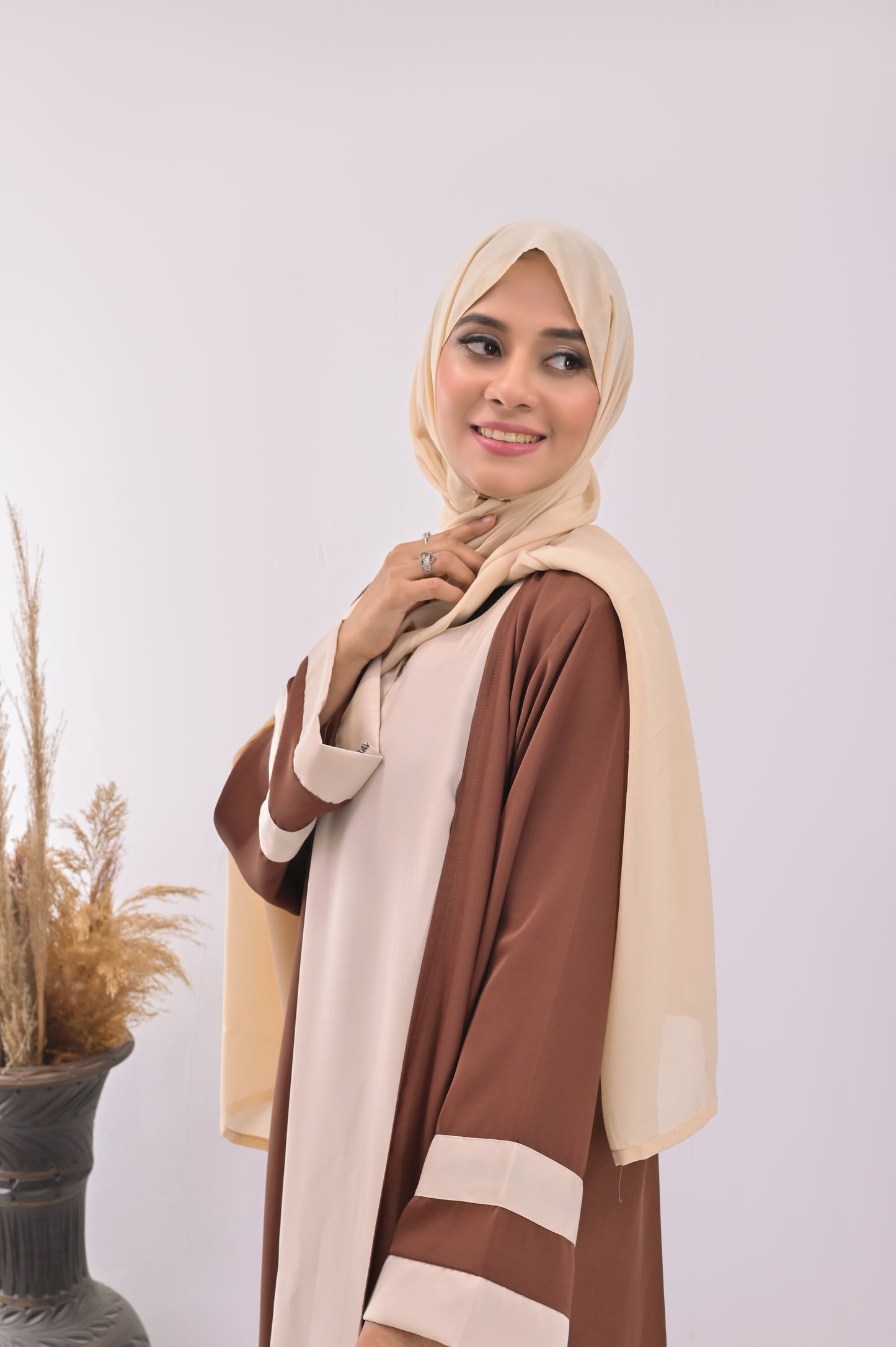 Naima Abaya with Hijab