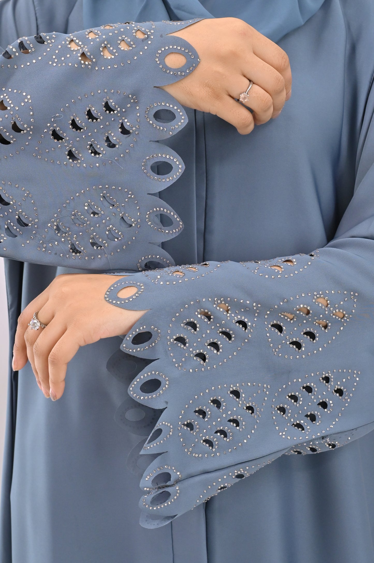 Uzma Abaya with Hijab