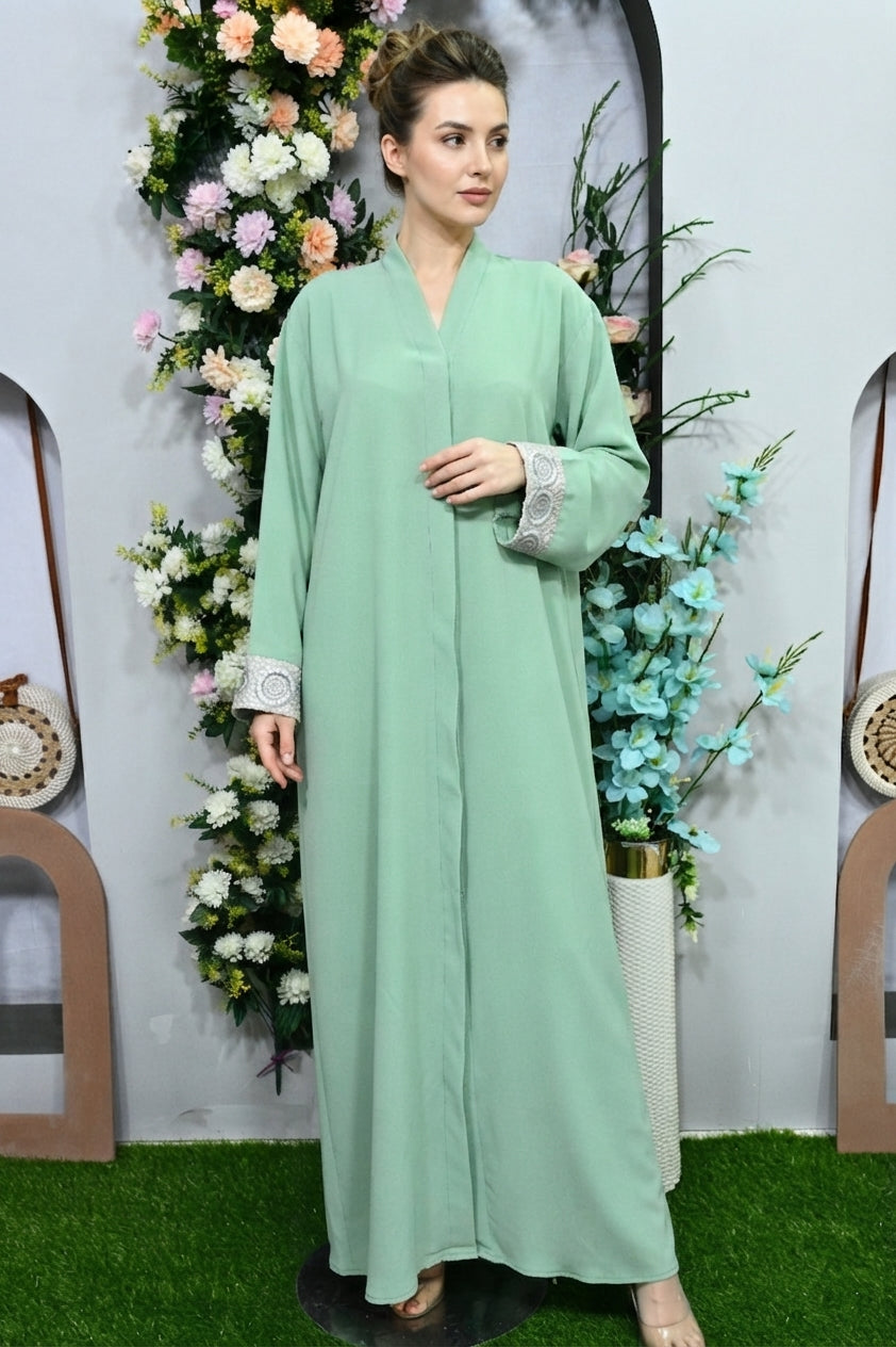 Serene Bloom Abaya