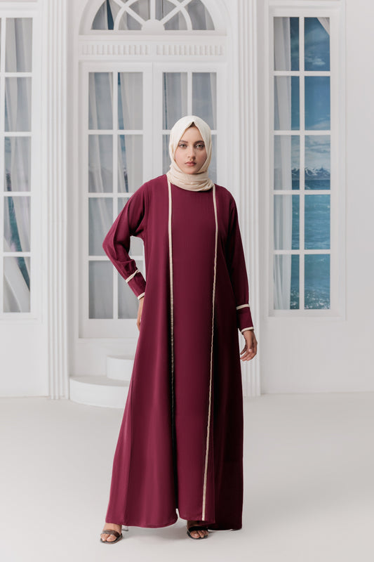 Rima Abaya with Hijab