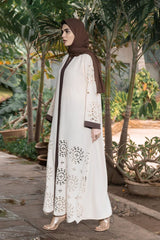 Hayat cutwork Abaya