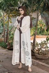 Hayat cutwork Abaya