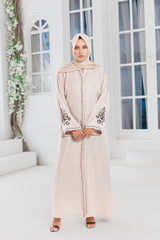 Latifa Abaya with Hijab