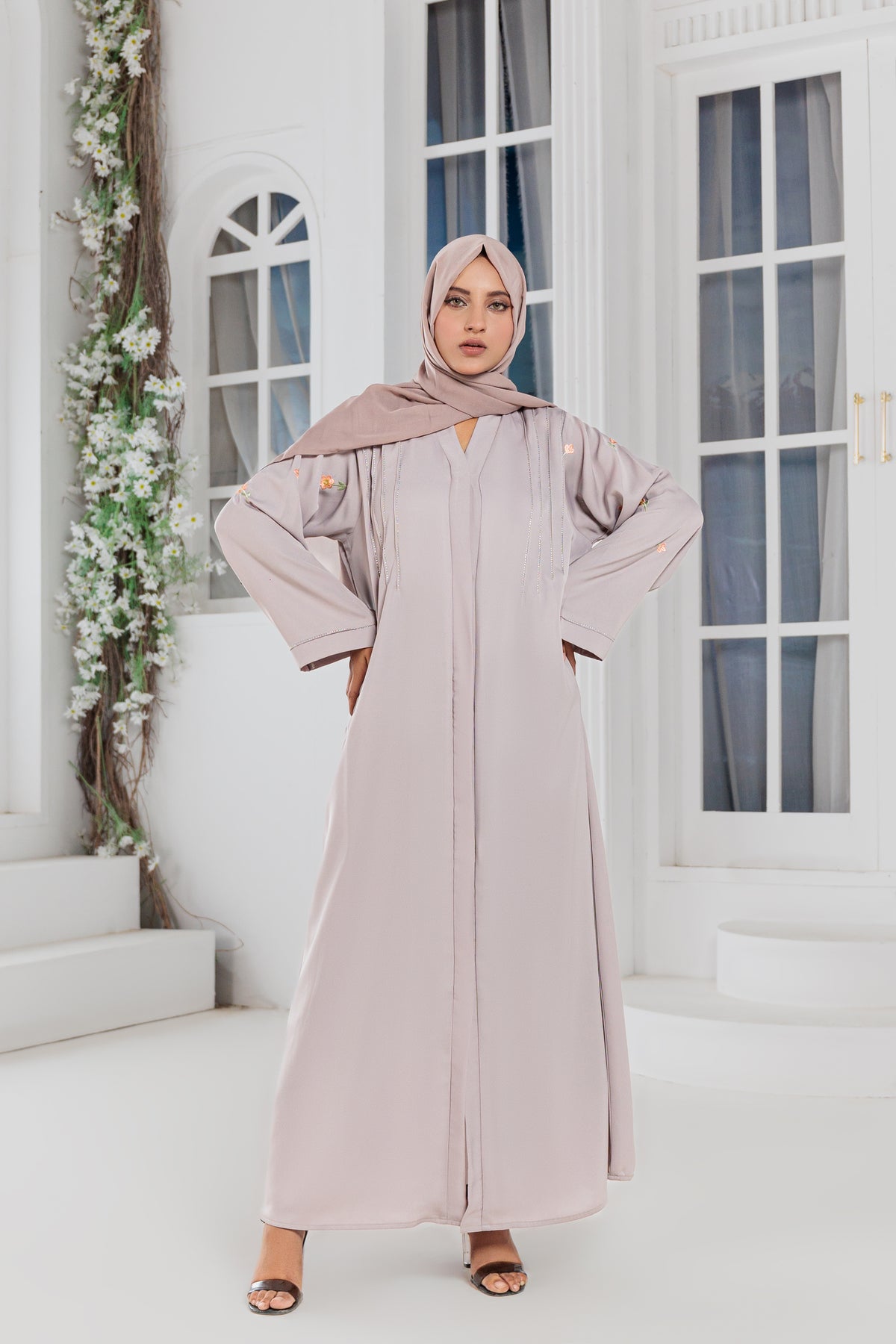 Maram Abaya with Hijab