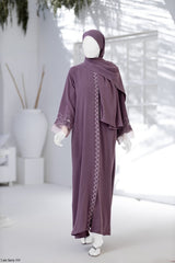 Antique Rose Abaya
