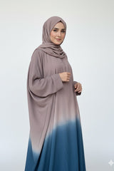 Double Shaded Kaftan Abaya