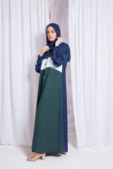 magical green abaya