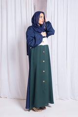 magical green abaya