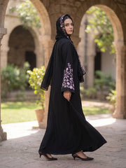 ZOYA EMBERIODERED ABAYA WITH HIJAB