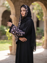 ZOYA EMBERIODERED ABAYA WITH HIJAB