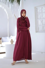 Pocketed Grace Abaya with Hijab