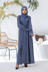 Sapphire Elegance Abaya with Hijab
