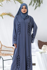 Sapphire Elegance Abaya with Hijab