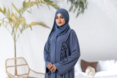 Sapphire Elegance Abaya with Hijab