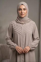 Aura Pleats Abaya with Hijab