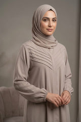 Aura Pleats Abaya with Hijab